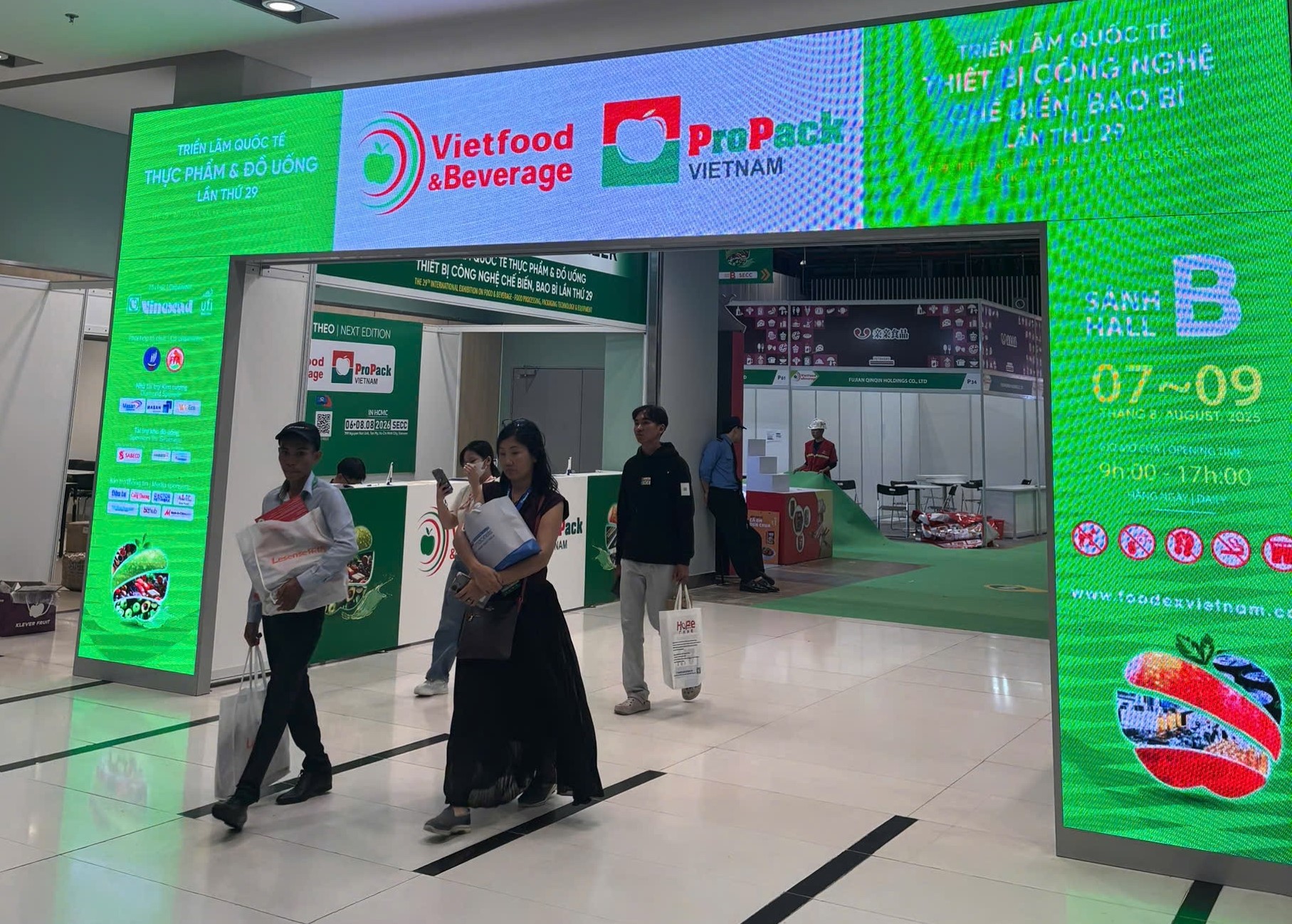 Our Team at Vietfood & Beverage 2025 – Expanding Connections in Vietnam